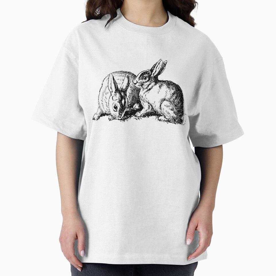 Bunny Cuddle - Rabbit Cuddle by smnessen