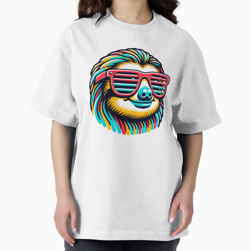 Sloth Wearing Sunglasses by PeelZinc