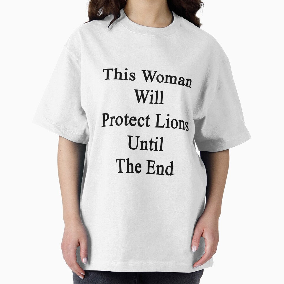 This Woman Will Protect Lions Until The End by supernova23