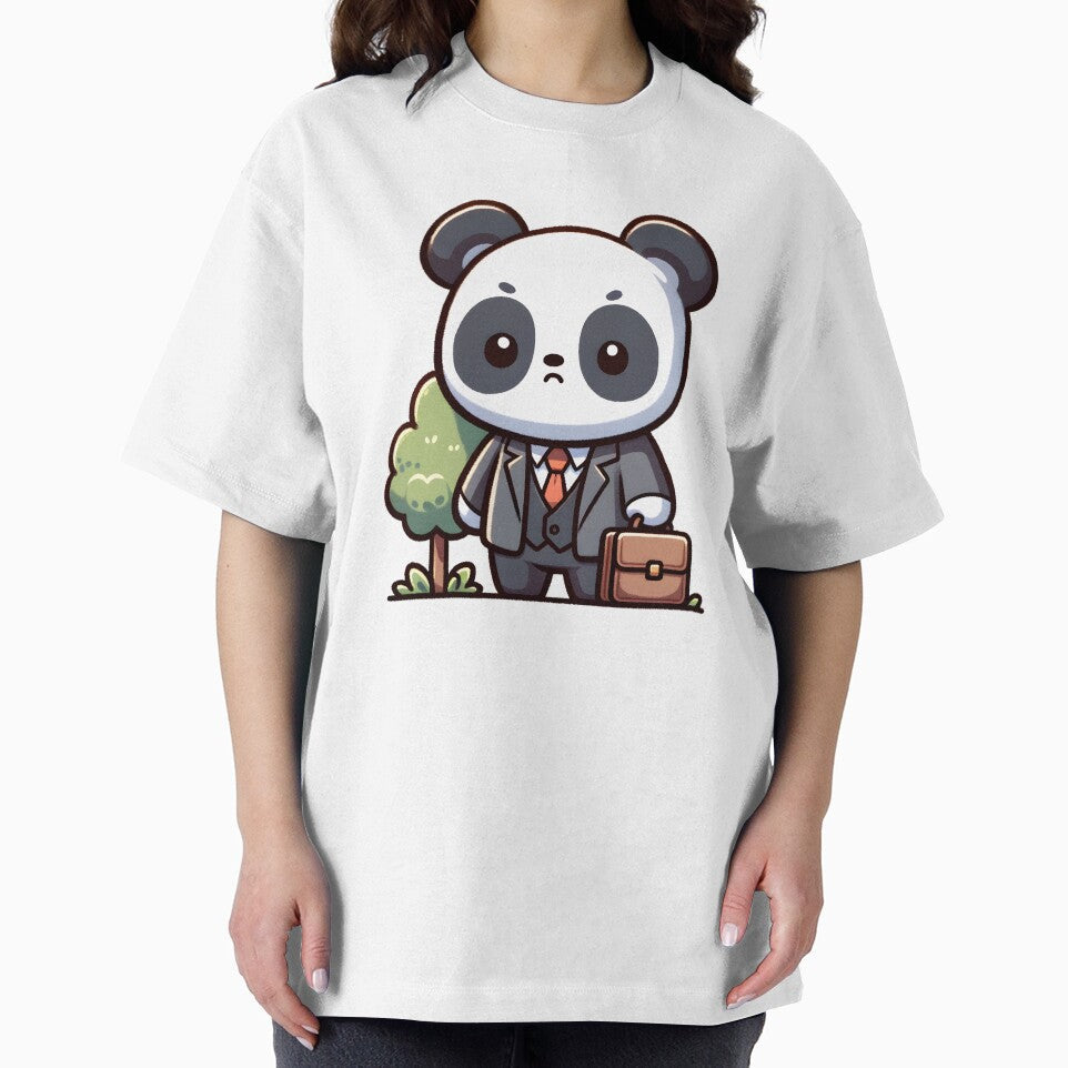 Panda Executive Ready for Work by UmbrellaStudio1