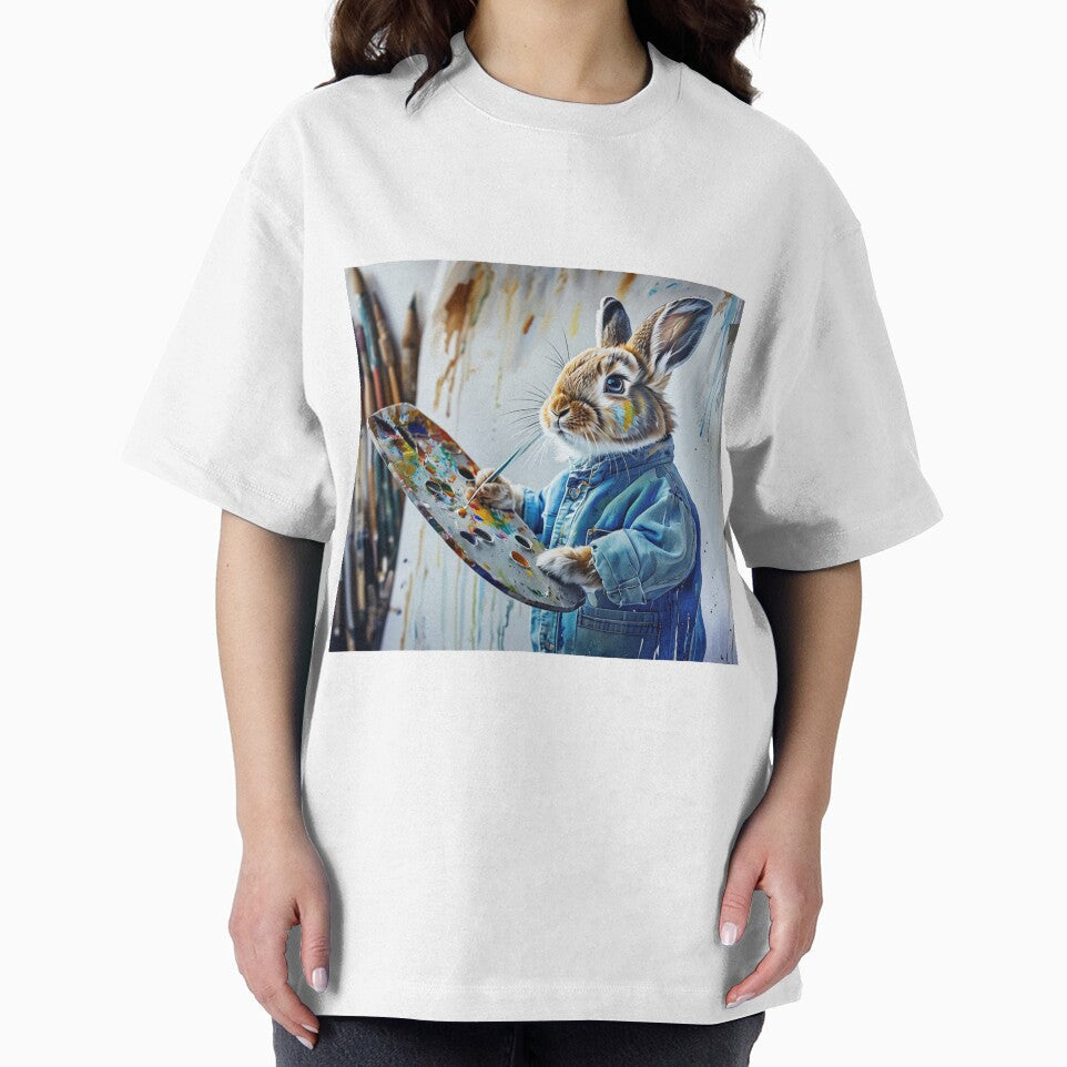 The Artistic Rabbit by Collection de trésors