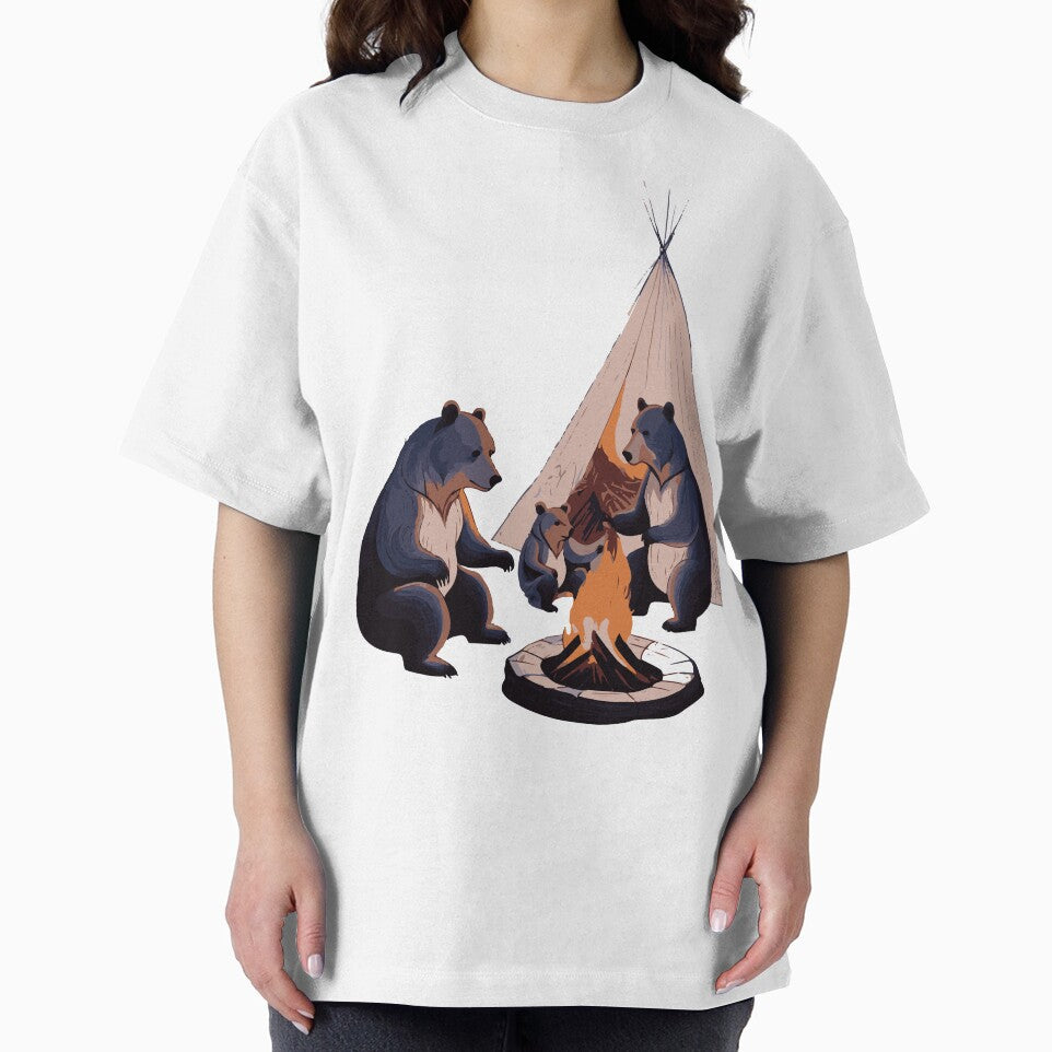 Bear enjoy camping by After De Moment