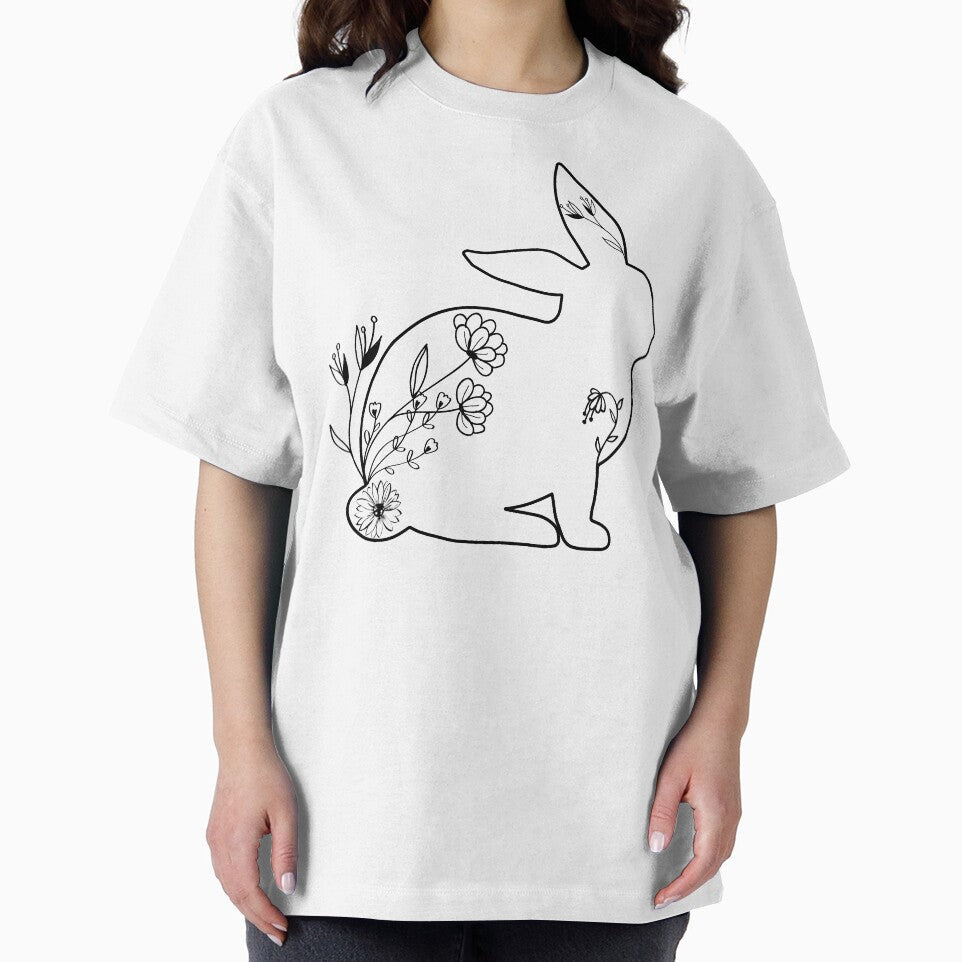 Flowered bunny pet rabbit sister gift by ArtsyloShop