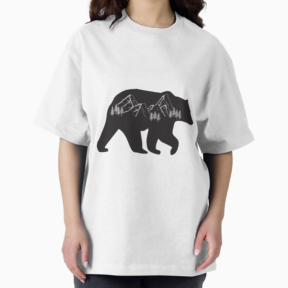 Bear with mountains by kocakashop