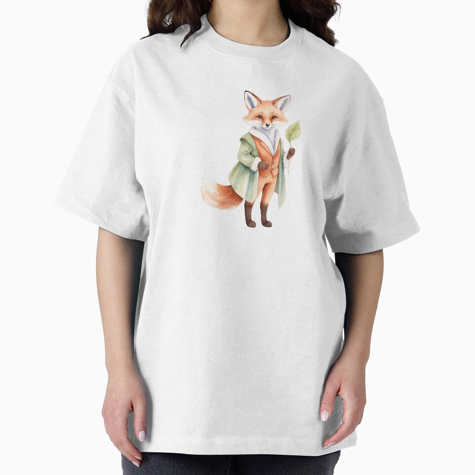 Vibrant Watercolor Fox by Victoria Riabov