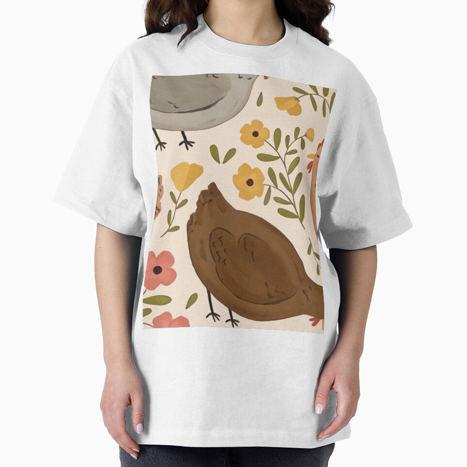 Floral Hens Seamless by SweetPea49