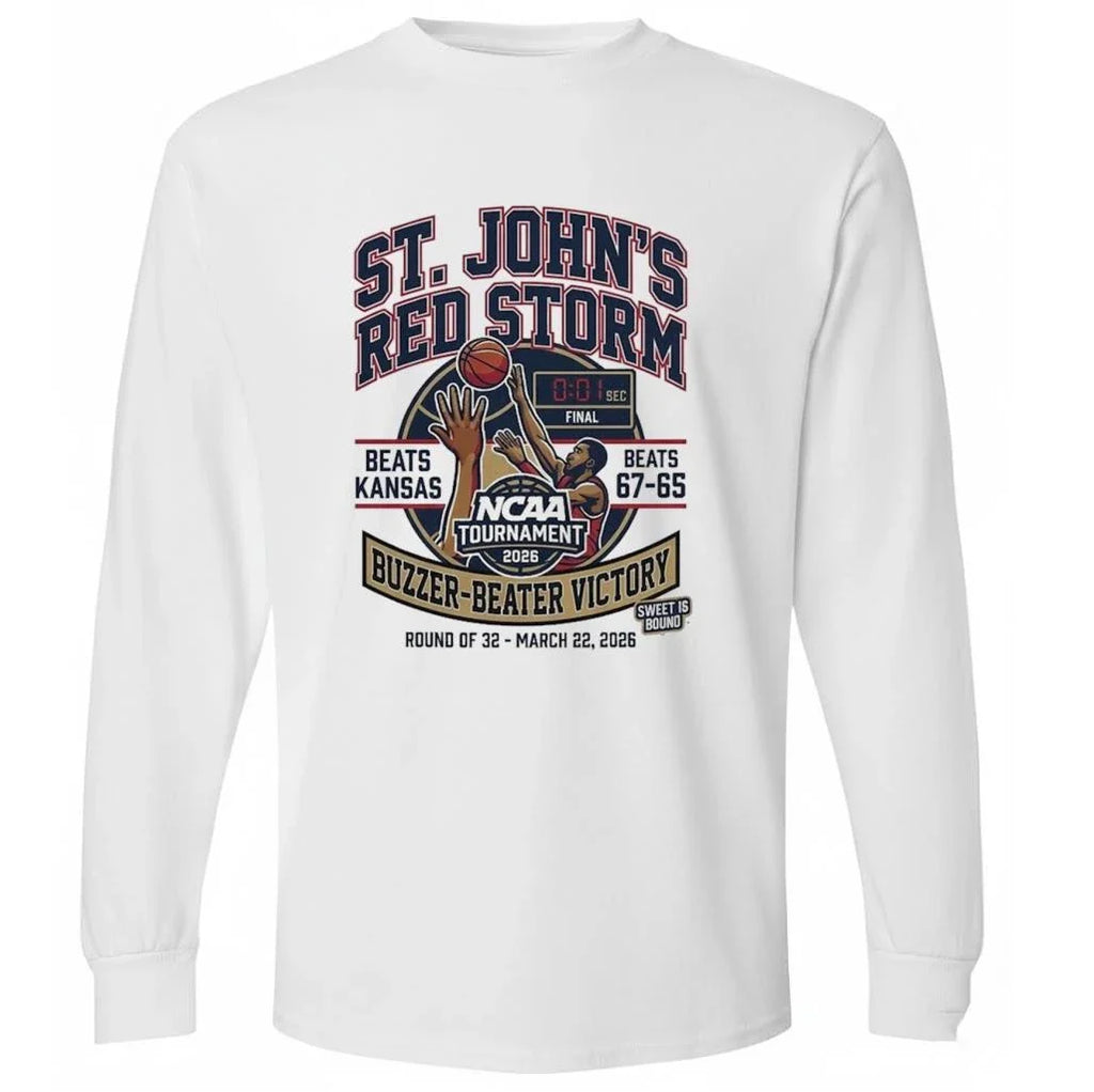 St johns vs kansas NCAA 2026 Shirt