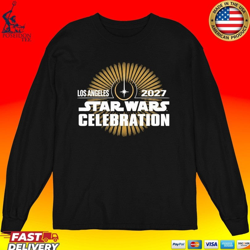 Star Wars Celebration Los Angeles Logo 2027 T-shirt
