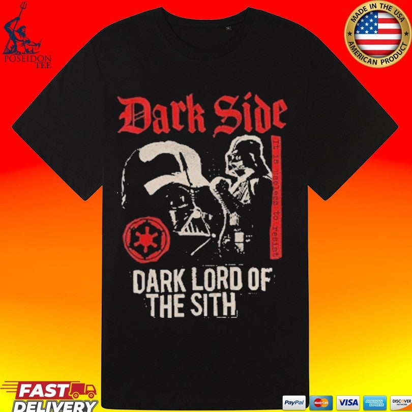 Star Wars Dark Side Dark Lord Of The Sith T-shirt