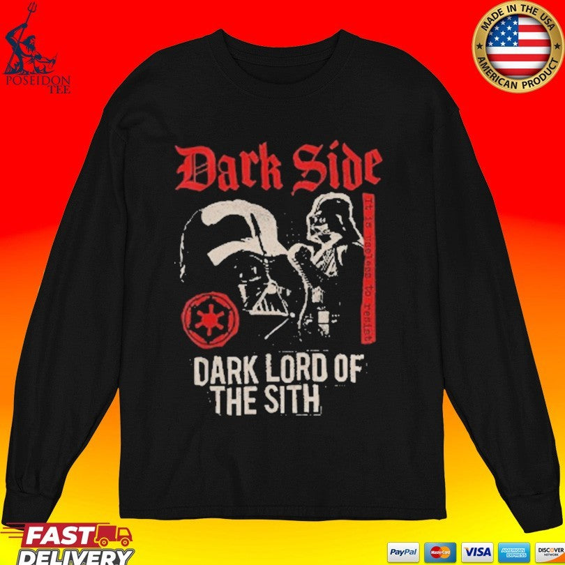Star Wars Dark Side Dark Lord Of The Sith T-shirt