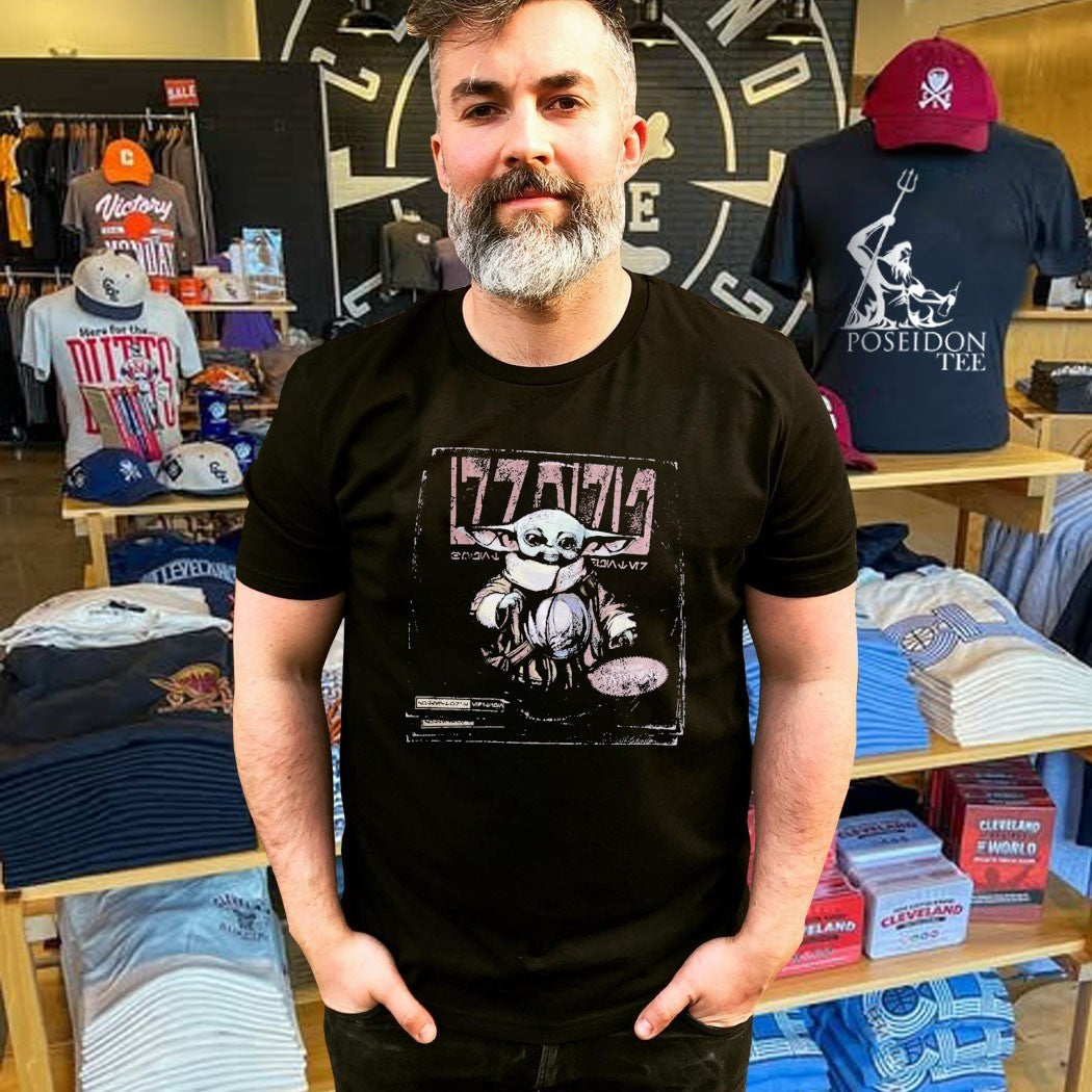Star Wars Grogu Album Cover T-shirt