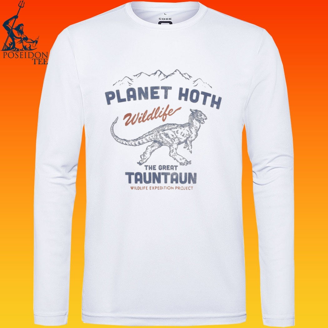 Star Wars Planet Hoth Expeditions Natural T-shirt