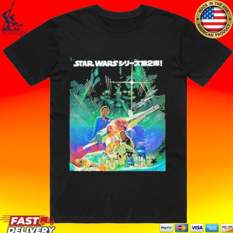 Star Wars The Empire Strikes Back 1980 Japan T-shirt