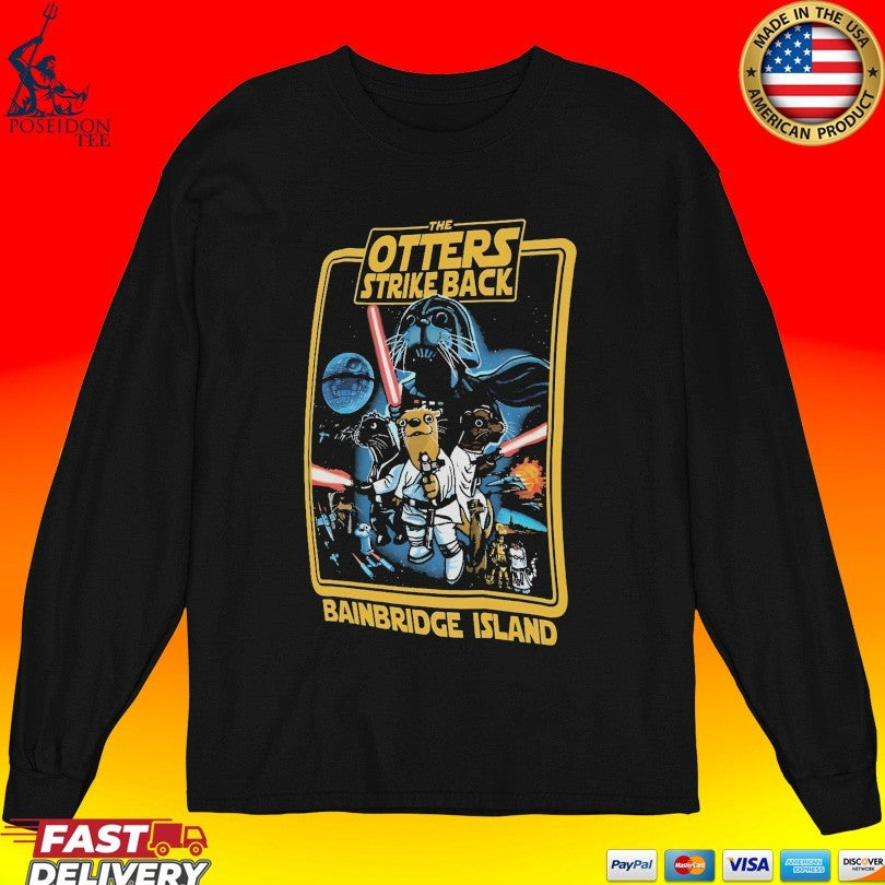 Star Wars The Otters Strike Back Bainbridge Island T-shirt