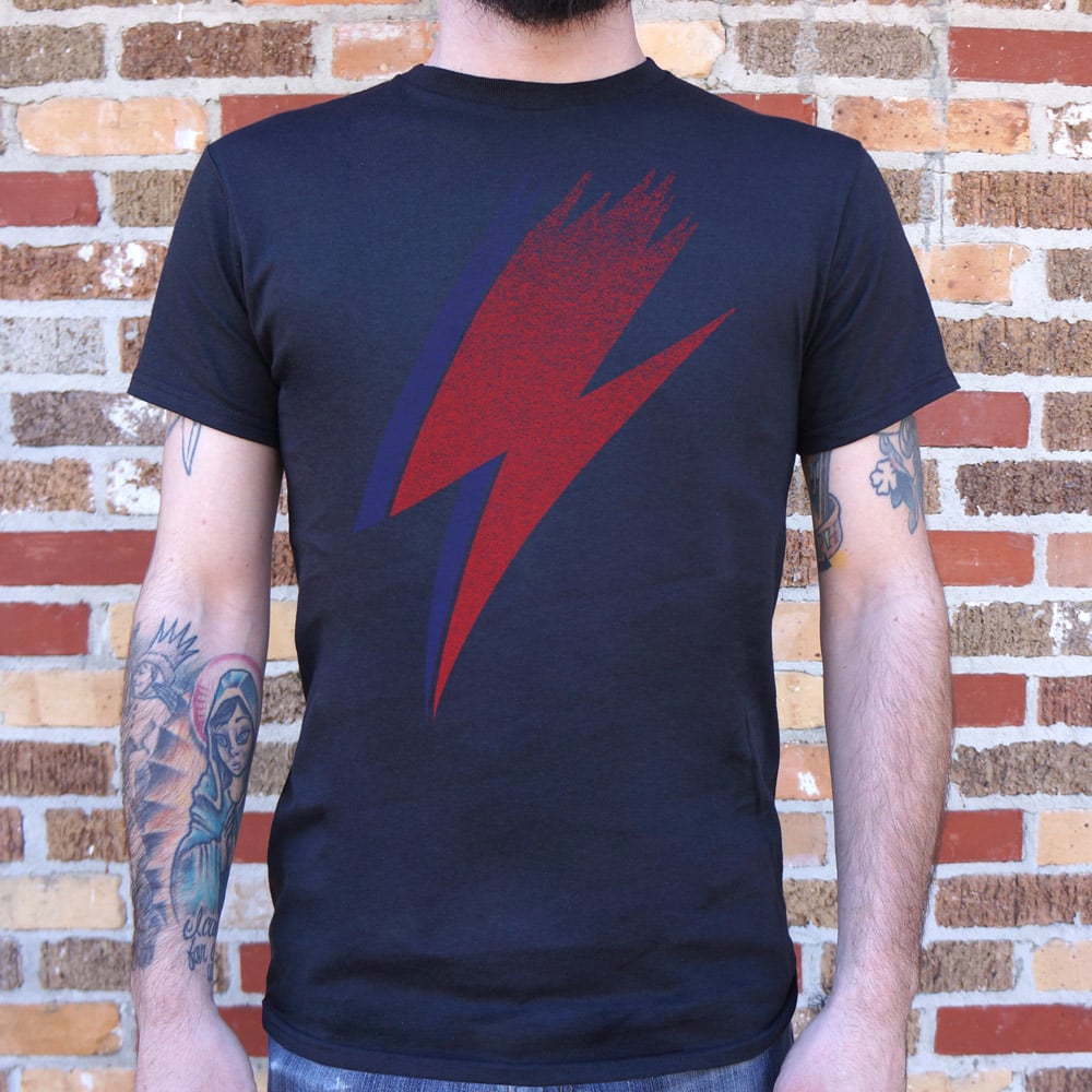 Star Bolt Red Lightning Bolt Rock Legend Tribute