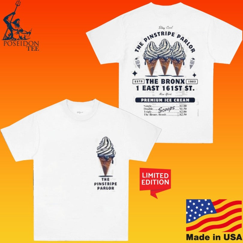Stay Cool The Pinstripe Parlor The Bronx 1 East 161st St T-shirt
