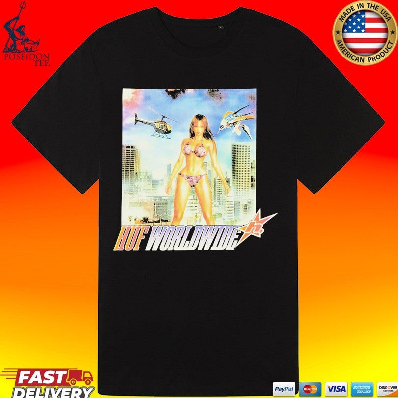 Stitch Luxembourg Huf Worldwide In The Skies T-shirt