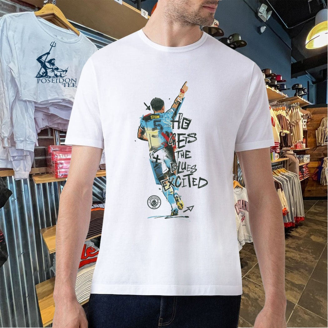 Stones He Gets The Blues Excited T-shirt