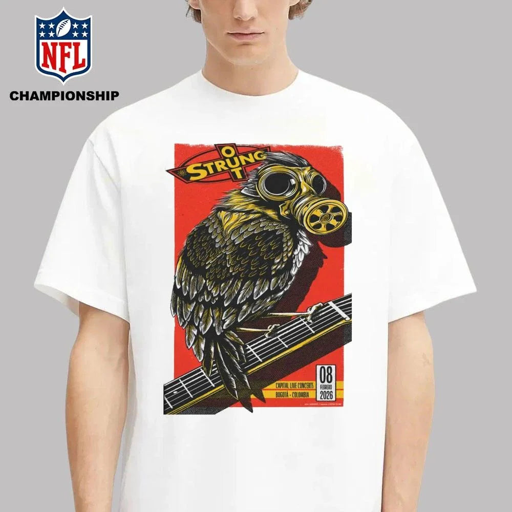 Strung Out February 8 2026 At Capital Music By Relevent Show Poster Shirt