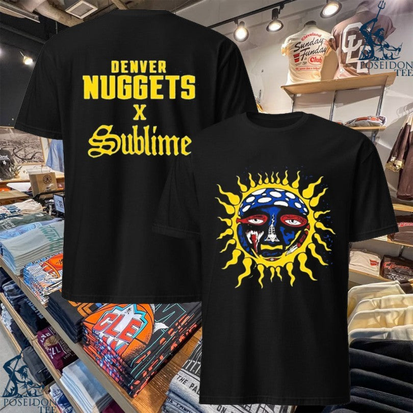Sublime X Denver Nuggets Ball Arena Exclusive Sun Logo T-shirt