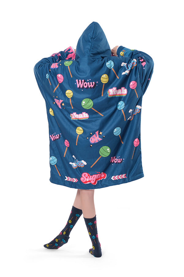 Candy Hoodie Blanket
