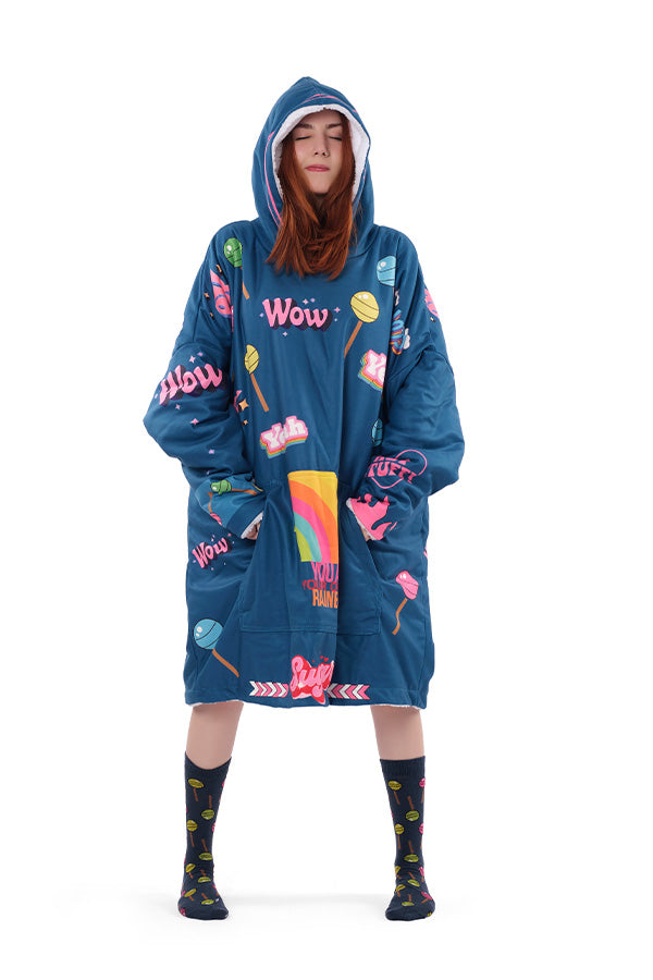 Candy Hoodie Blanket