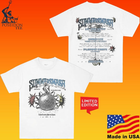 Summer Smash 2026 Festival Lineup Lunar T-shirt