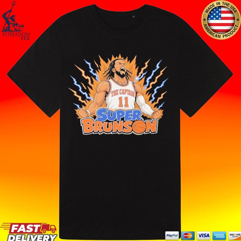 Super Brunson New York Knicks Jalen Brunson T-shirt
