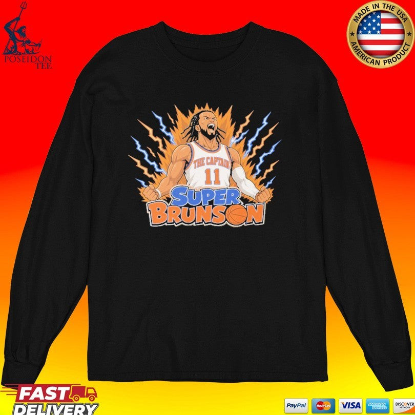 Super Brunson New York Knicks Jalen Brunson T-shirt