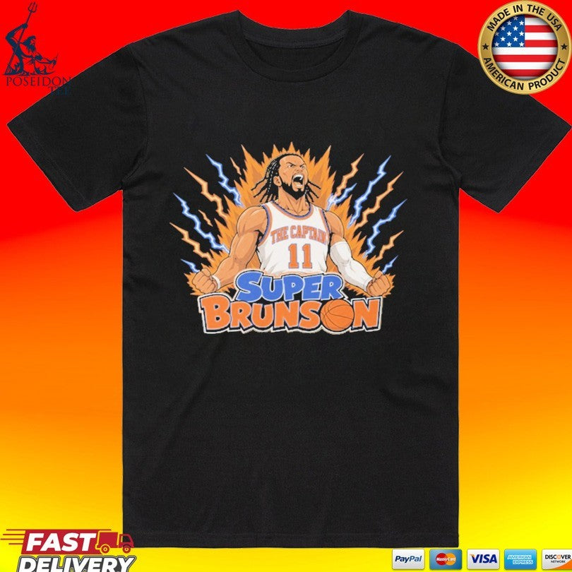Super Brunson New York Knicks Jalen Brunson T-shirt