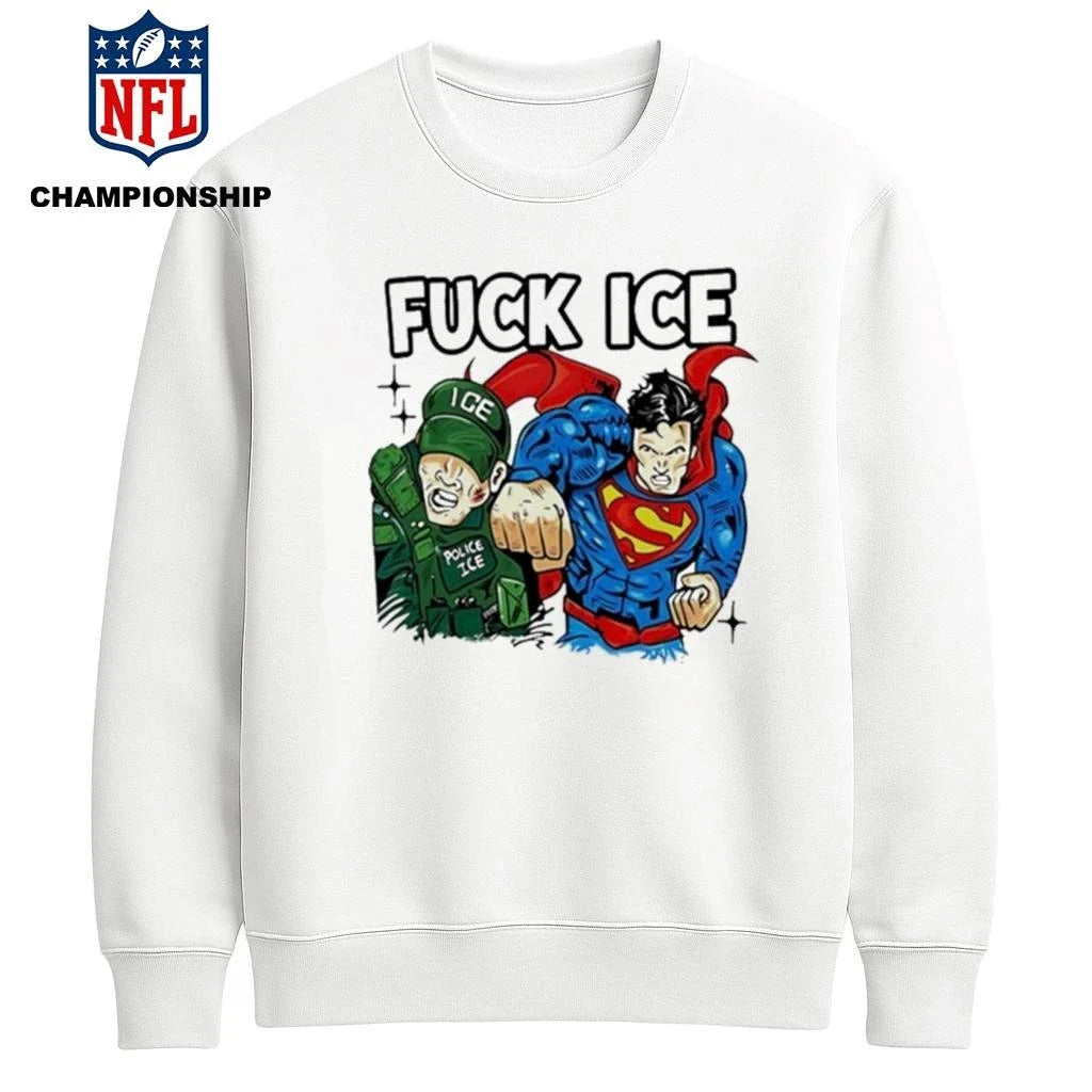 Superman Fuck Ice Police Shirt