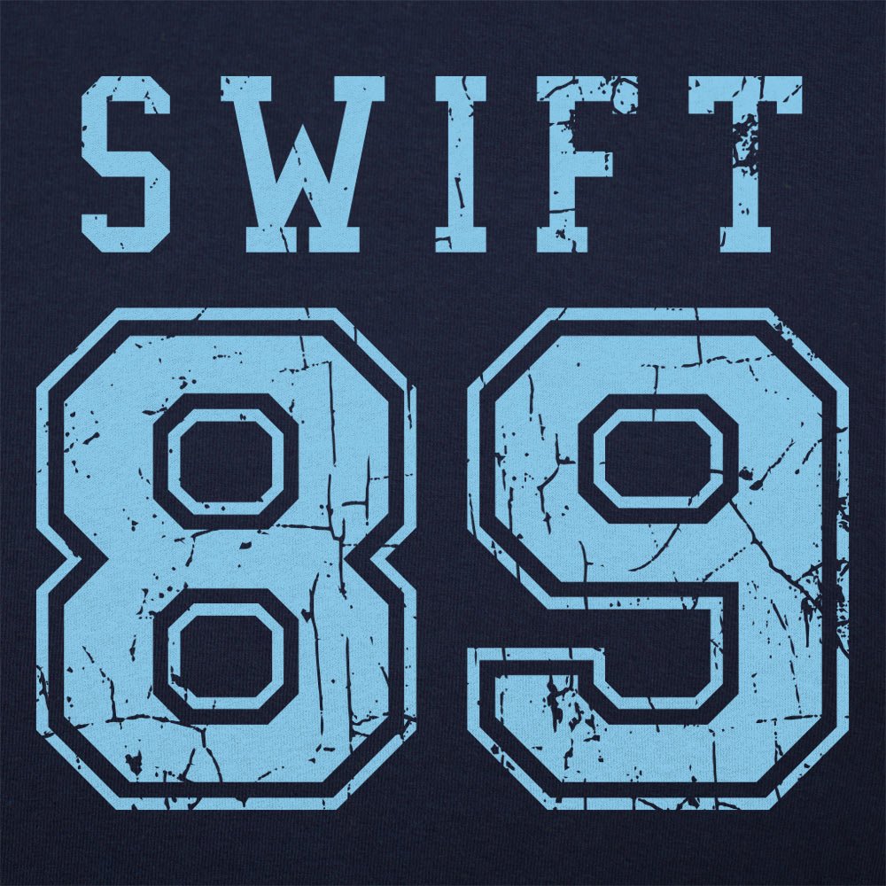 Swift 89 Varsity Number Design