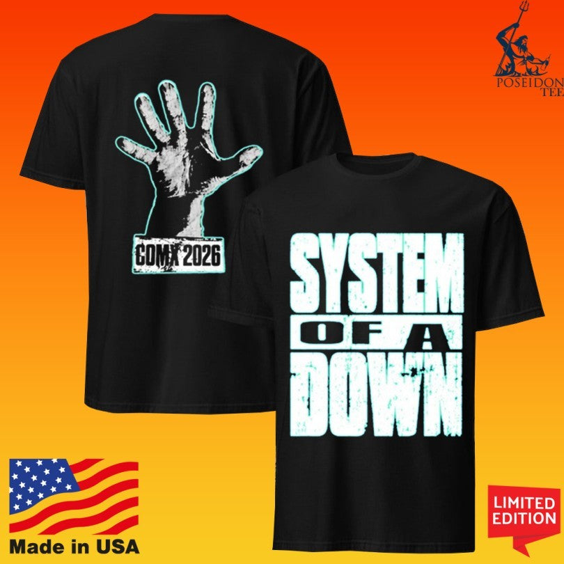 System Of A Down Cdmx 2026 T-shirt