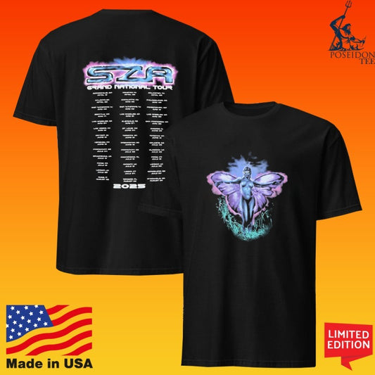 Sza Sos Grand National Tour Butterfly T-shirt