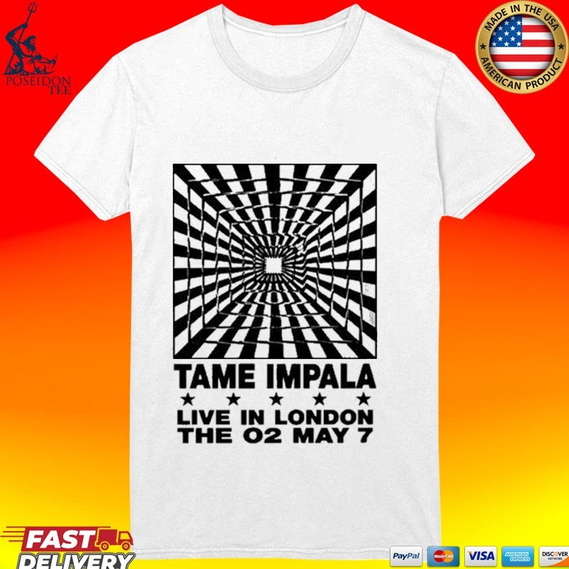 Tame Impala The 02 London May 7 2026 T-shirt