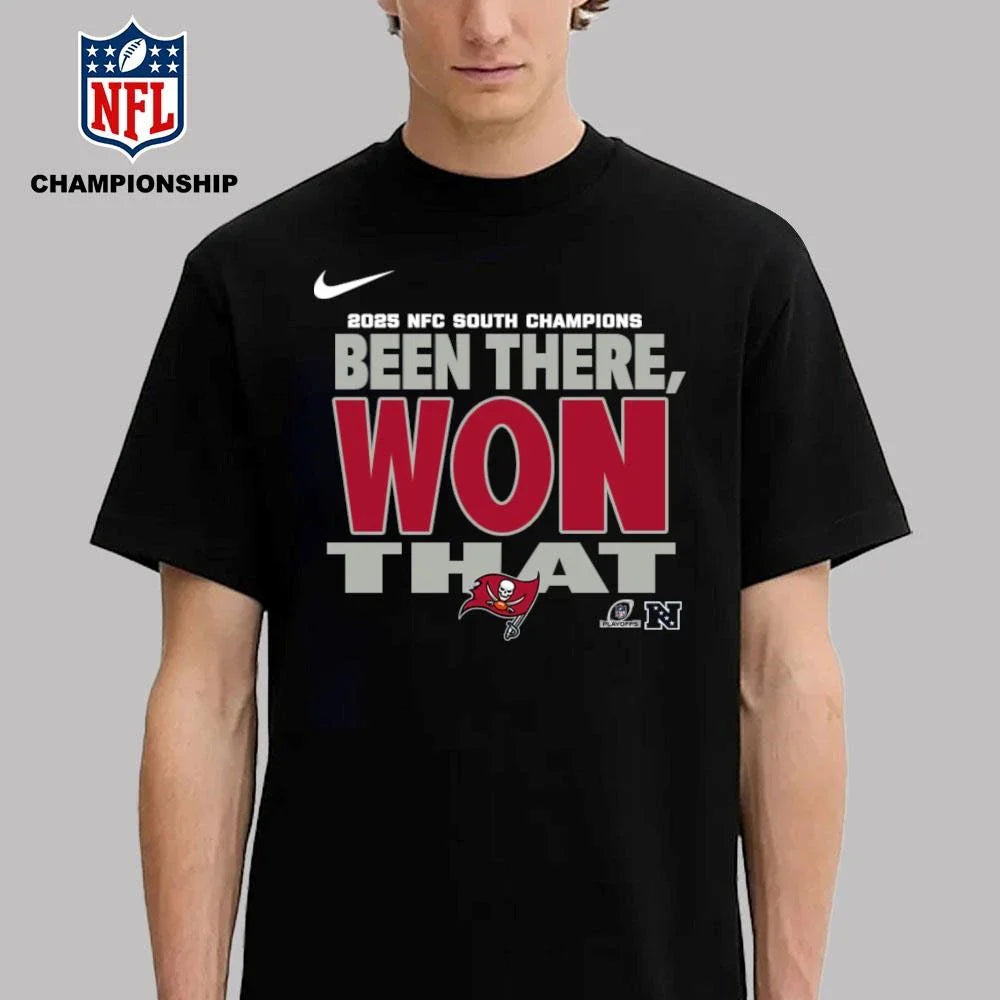 Tampa Bay Buccaneers 2025 NFC South Champions Shirt