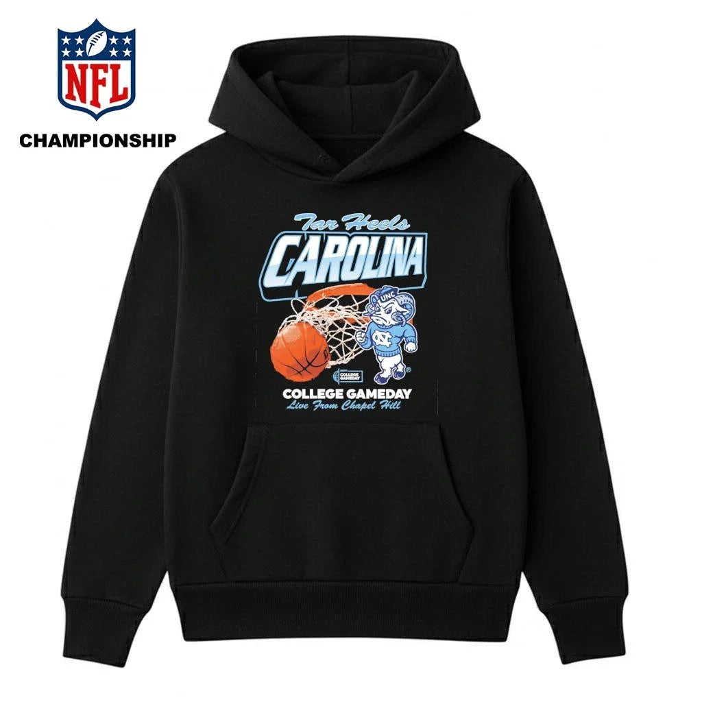 Tar Heels Carolina College Gameday Live From Chapel Hill Shirt