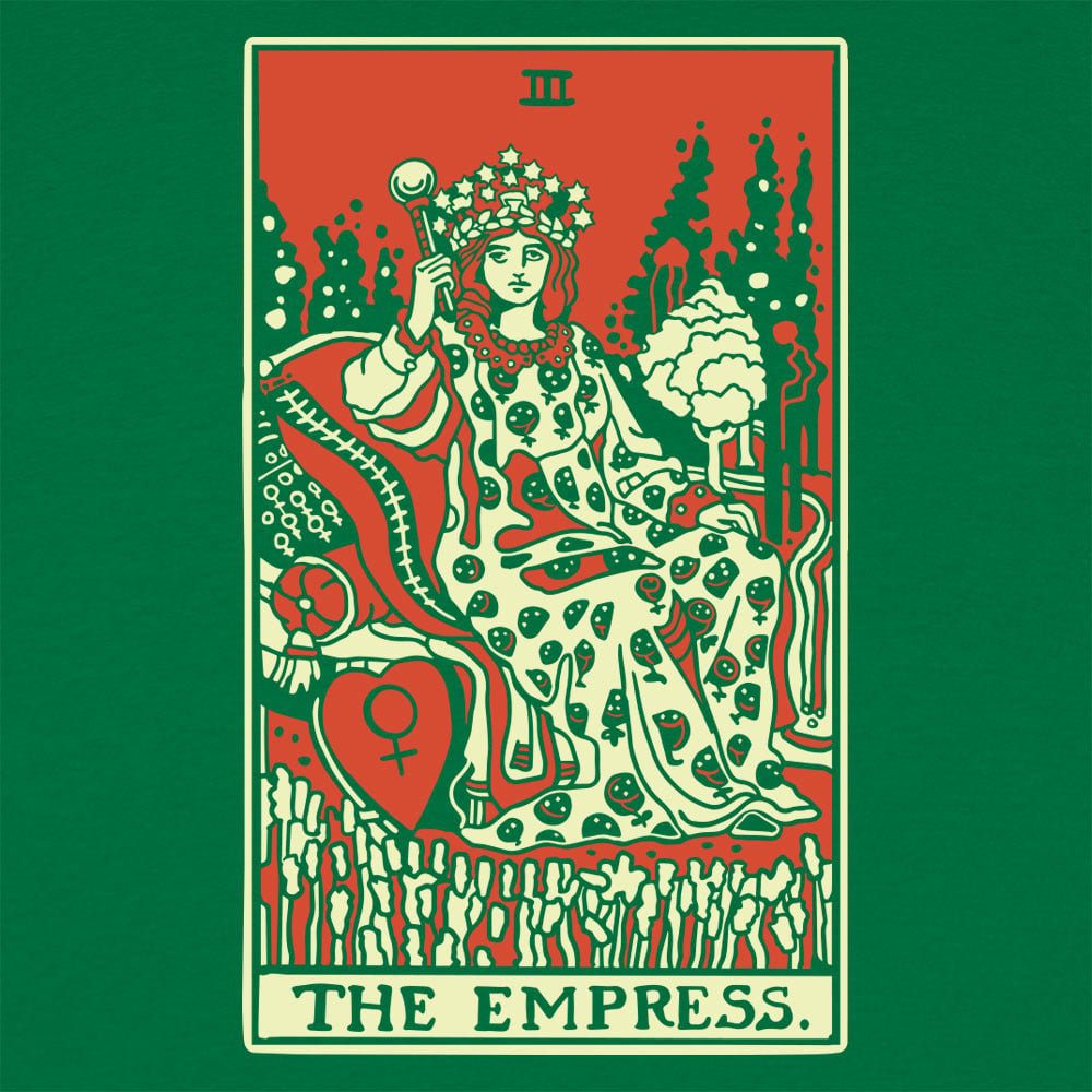Tarot Empress Card Mystical Design