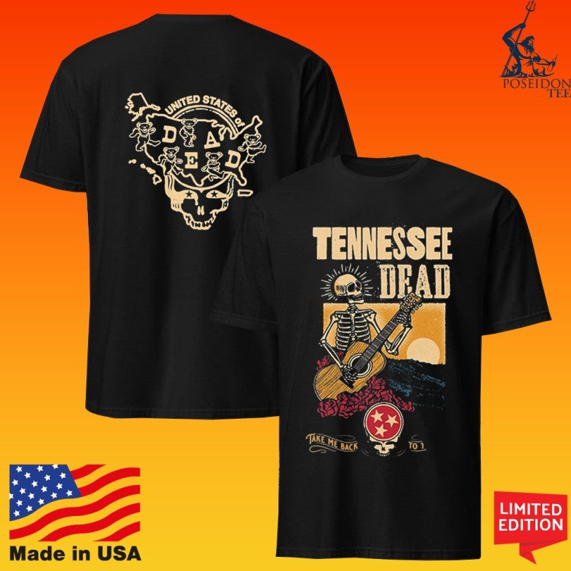 Tennessee United States Of Dead T-shirt