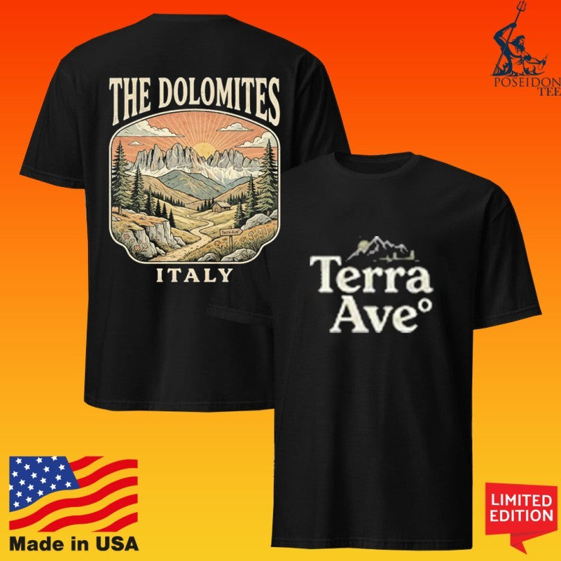 Terra Ave The Dolomites Italy T-shirt
