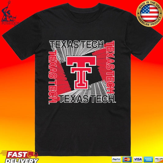 Texas Tech Red Raiders Cubism T-shirt