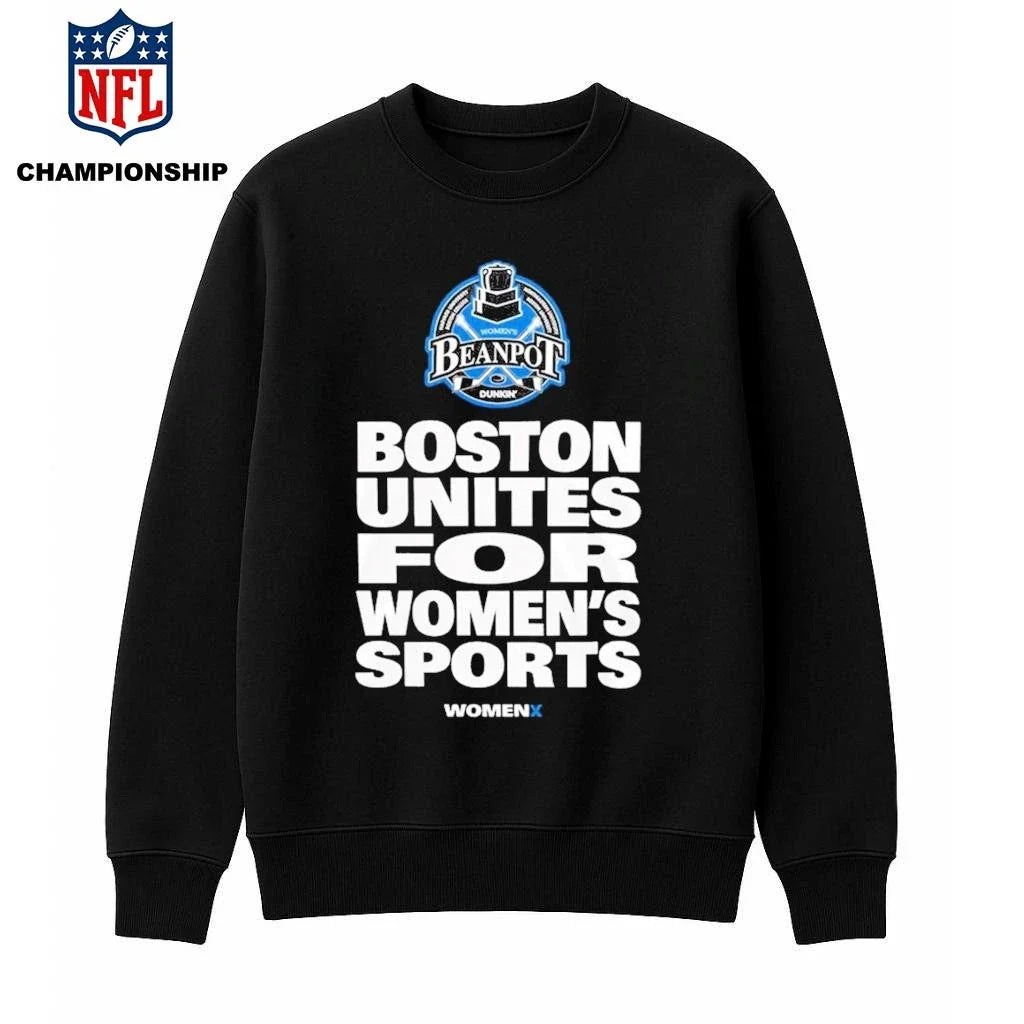 The Beanpot Boston Uniteds For Women’s Sports 2026 Shirt