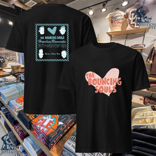 The Bouncing Souls Hopeless Romantic Hearts T-shirt