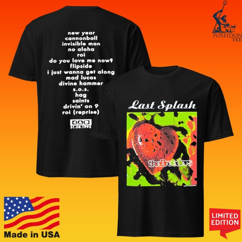 The Breeders Last Splash 2026 Tour T-shirt