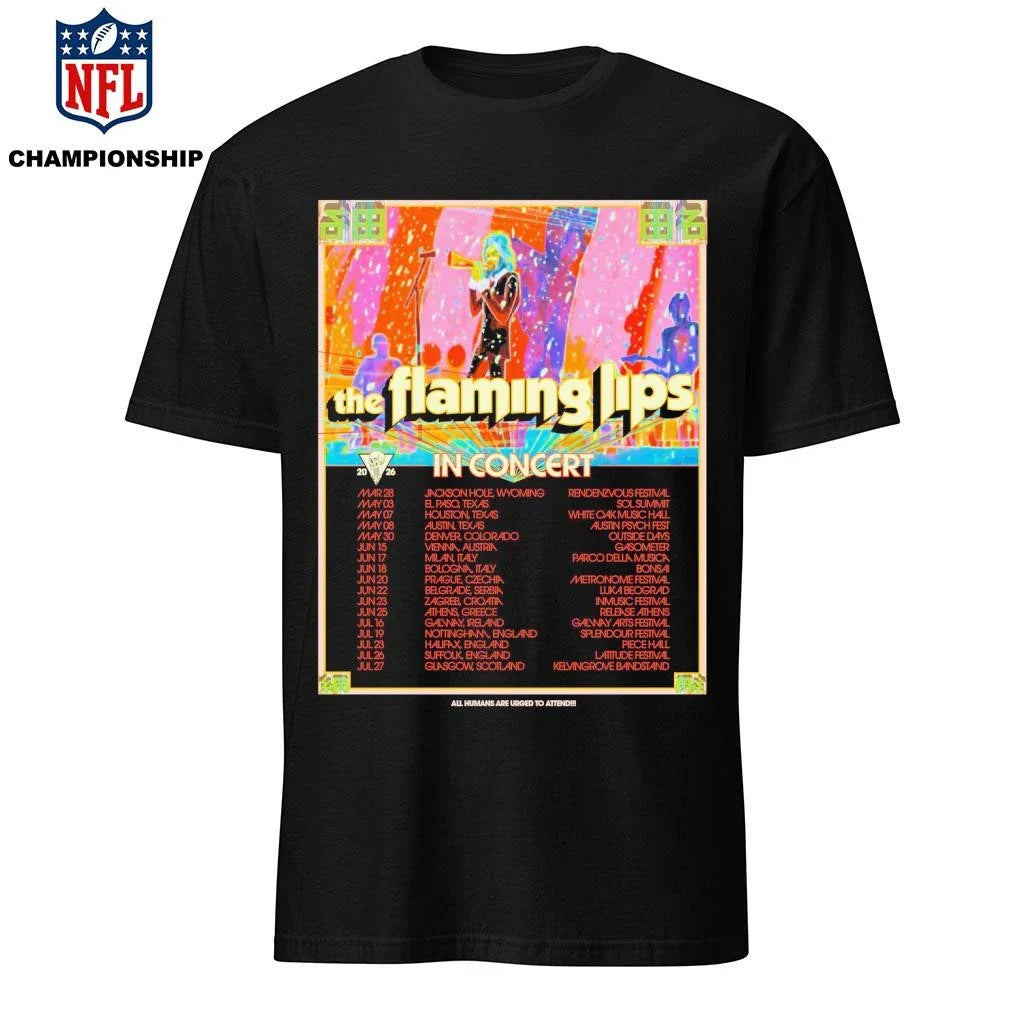 The Flaming Lips Peace &amp; Punk Rock 2026 Poster Shirt