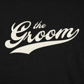 The Groom Varsity Script Wedding Design