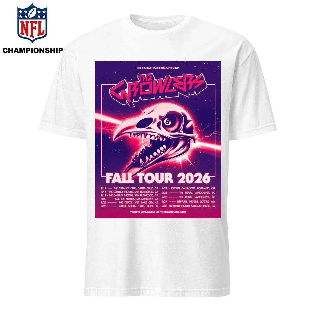 The Growlers Fall Tour Dates 2026 Poster Shirt
