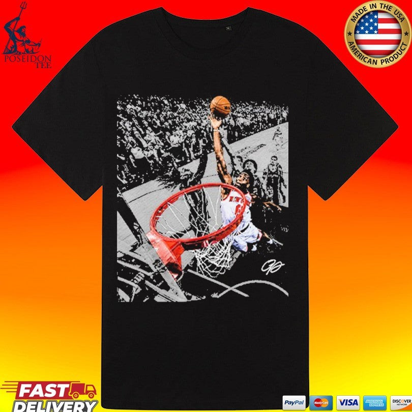 The Hand Of Og Anunoby New York Knicks T-shirt