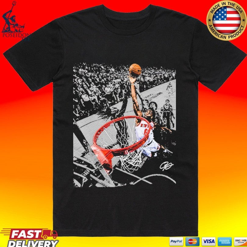 The Hand Of Og Anunoby New York Knicks T-shirt