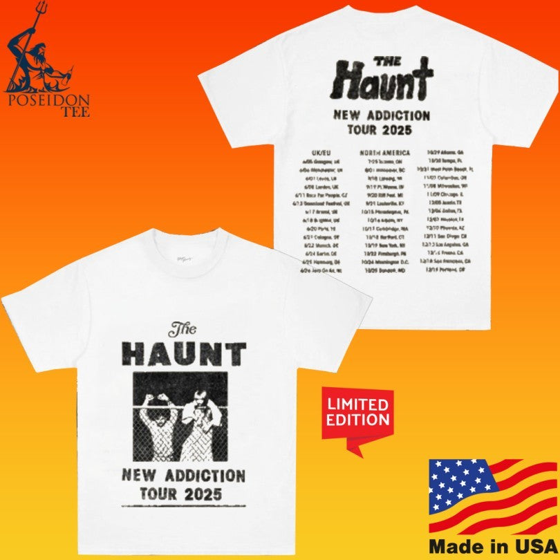 The Haunt Band New Addiction Tour T-shirt